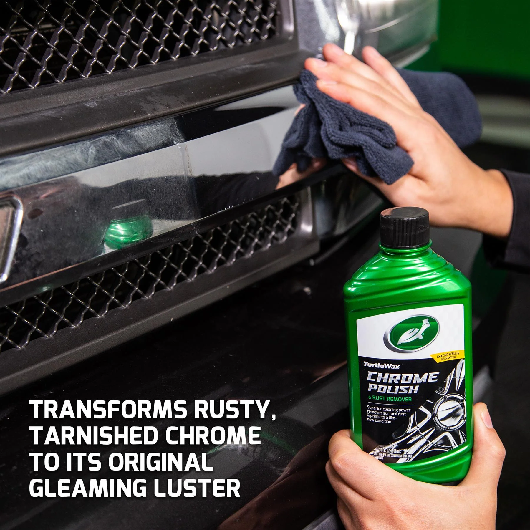 Chrome Polish & Rust Remover, 10 fl oz - Image 4