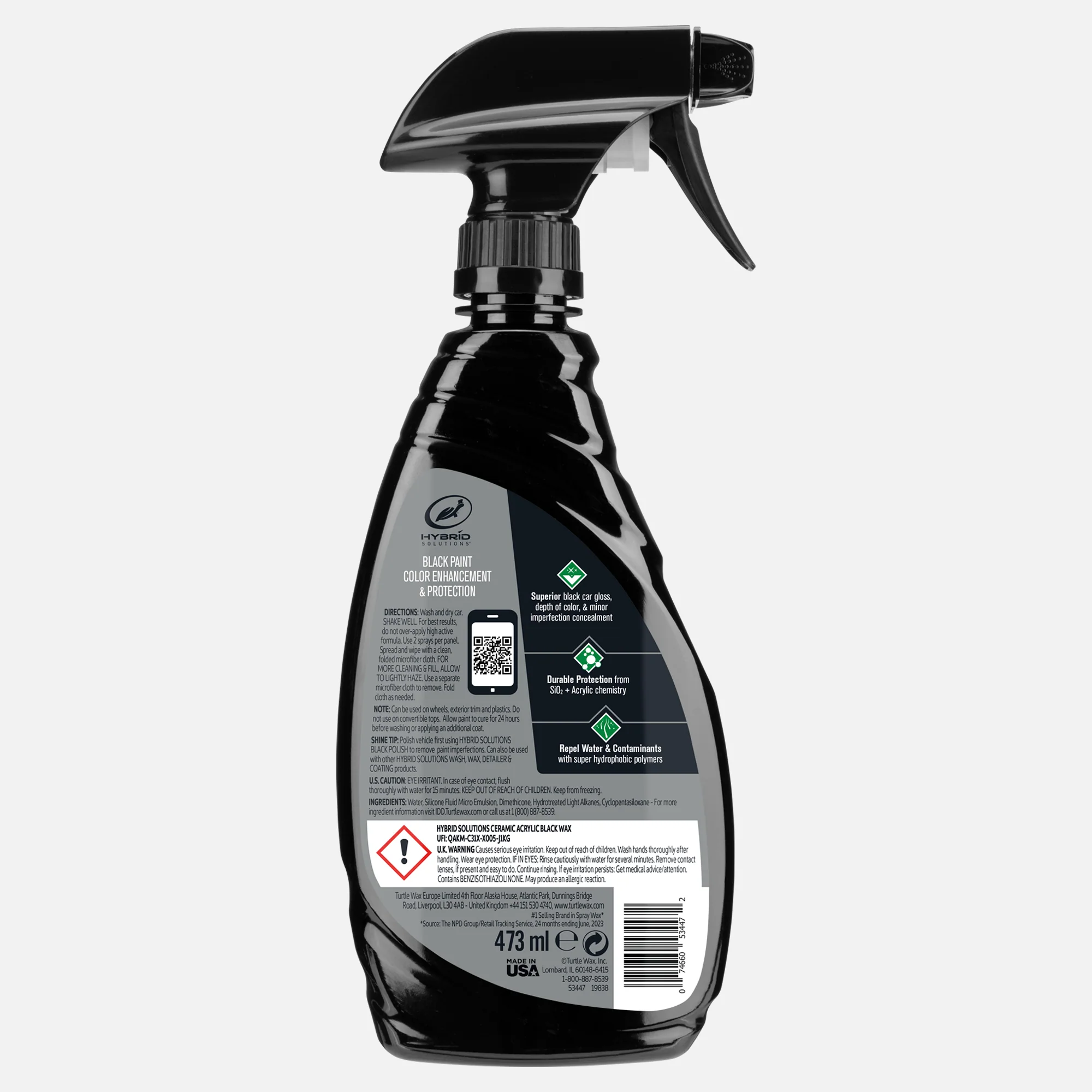 Hybrid Solutions® Ceramic Acrylic Black Wax, 16 fl oz - Image 6