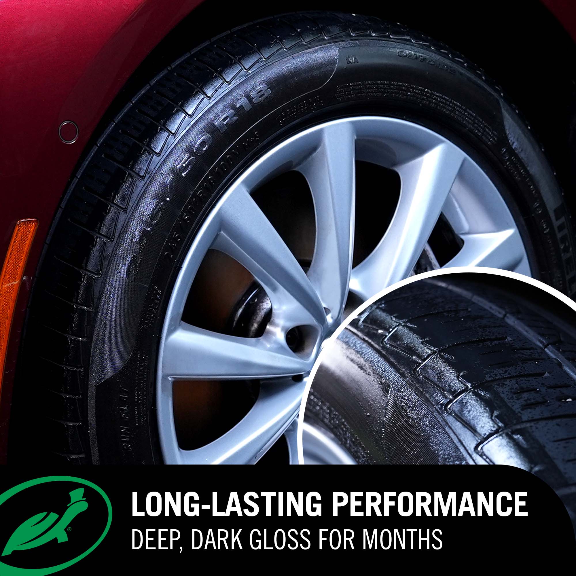 Hybrid Solutions® Graphene Acrylic Tire Shine Spray Coating, 23 fl oz - Image 3