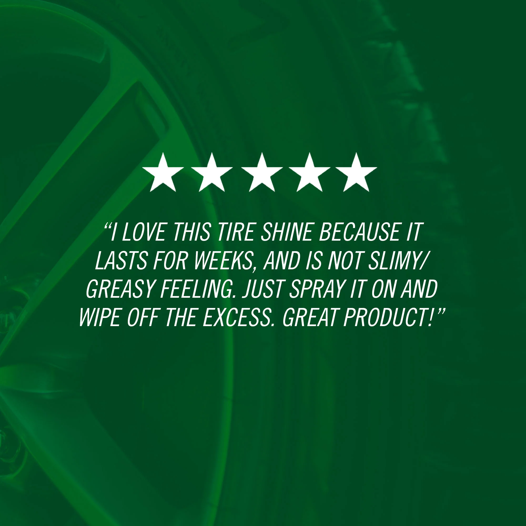 Hybrid Solutions® Graphene Acrylic Tire Shine Spray Coating, 23 fl oz - Image 6