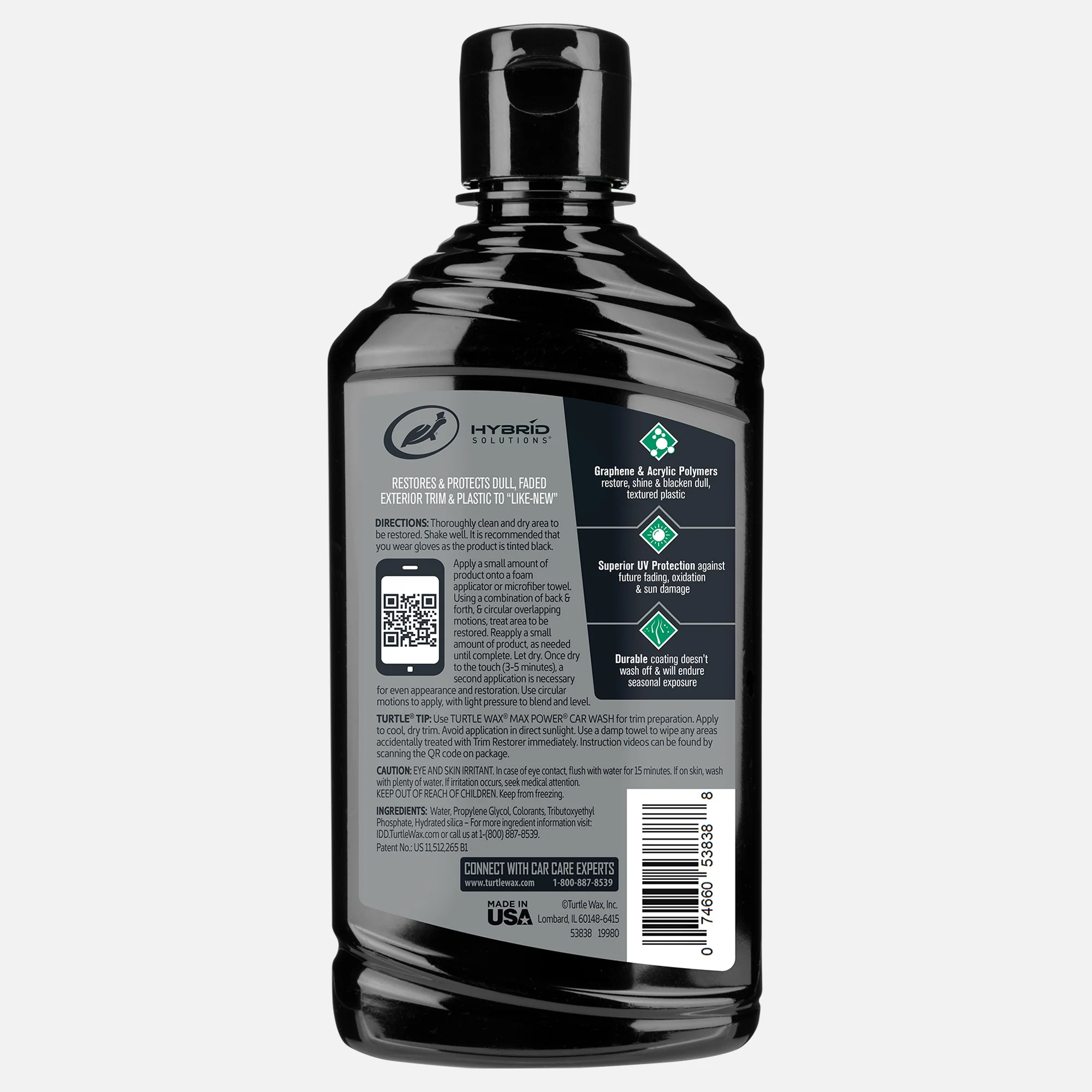Hybrid Solutions® Graphene Acrylic Trim Restorer, 10 fl oz - Image 8