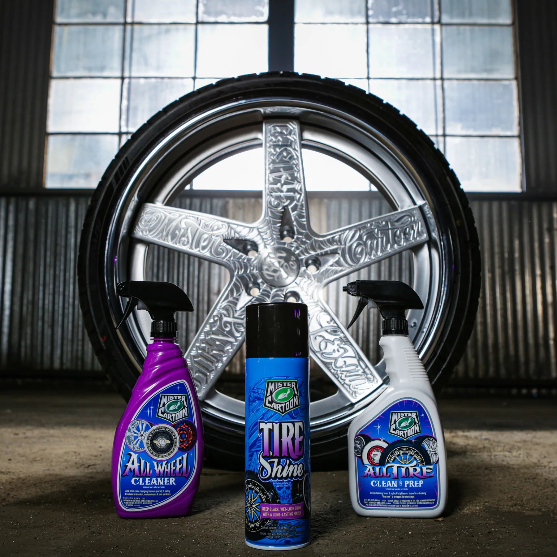 Mister Cartoon All Tire Clean & Prep, 32 fl oz - Image 6