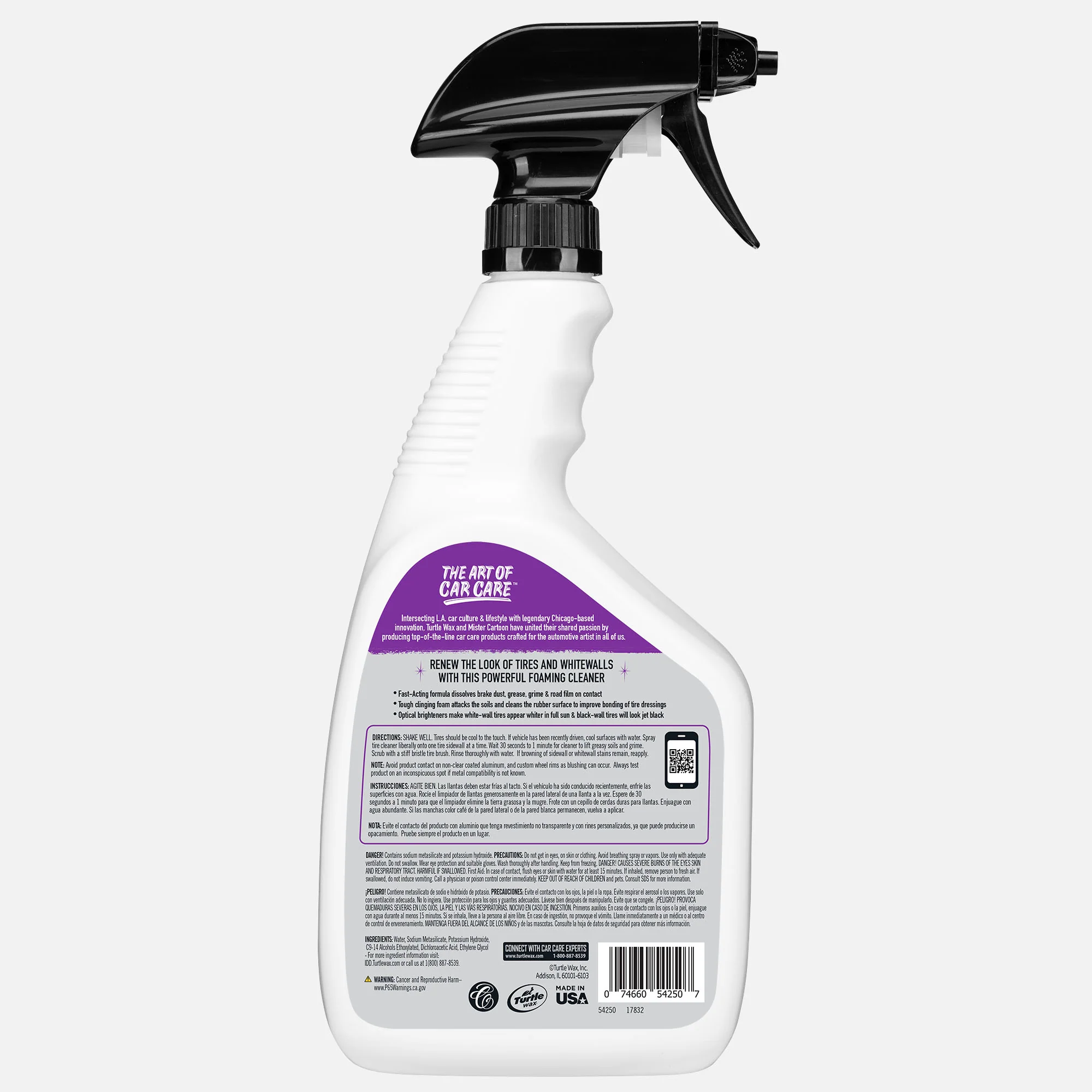 Mister Cartoon All Tire Clean & Prep, 32 fl oz - Image 7