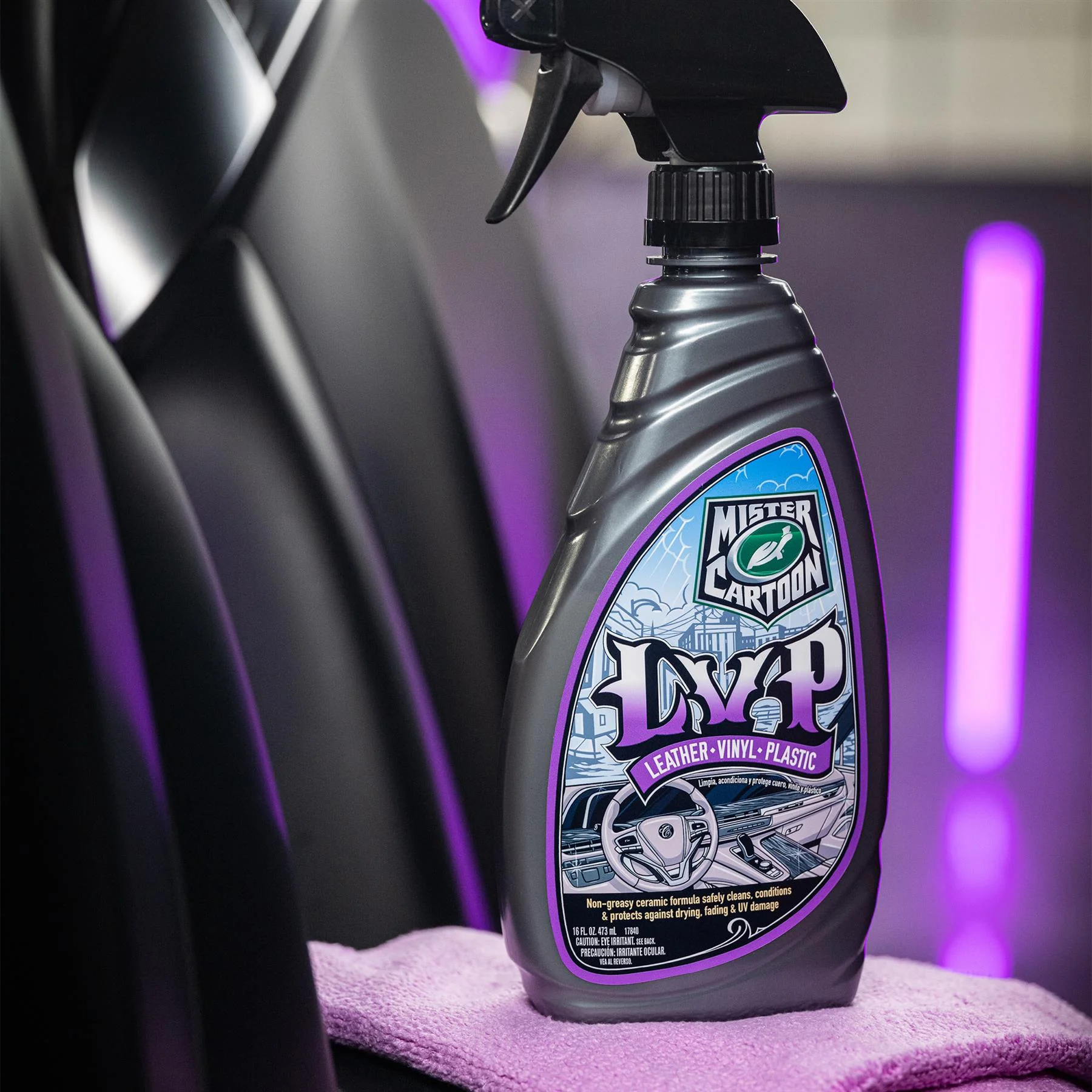 Mister Cartoon LVP - Leather, Vinyl, Plastic, 16 fl oz - Image 7