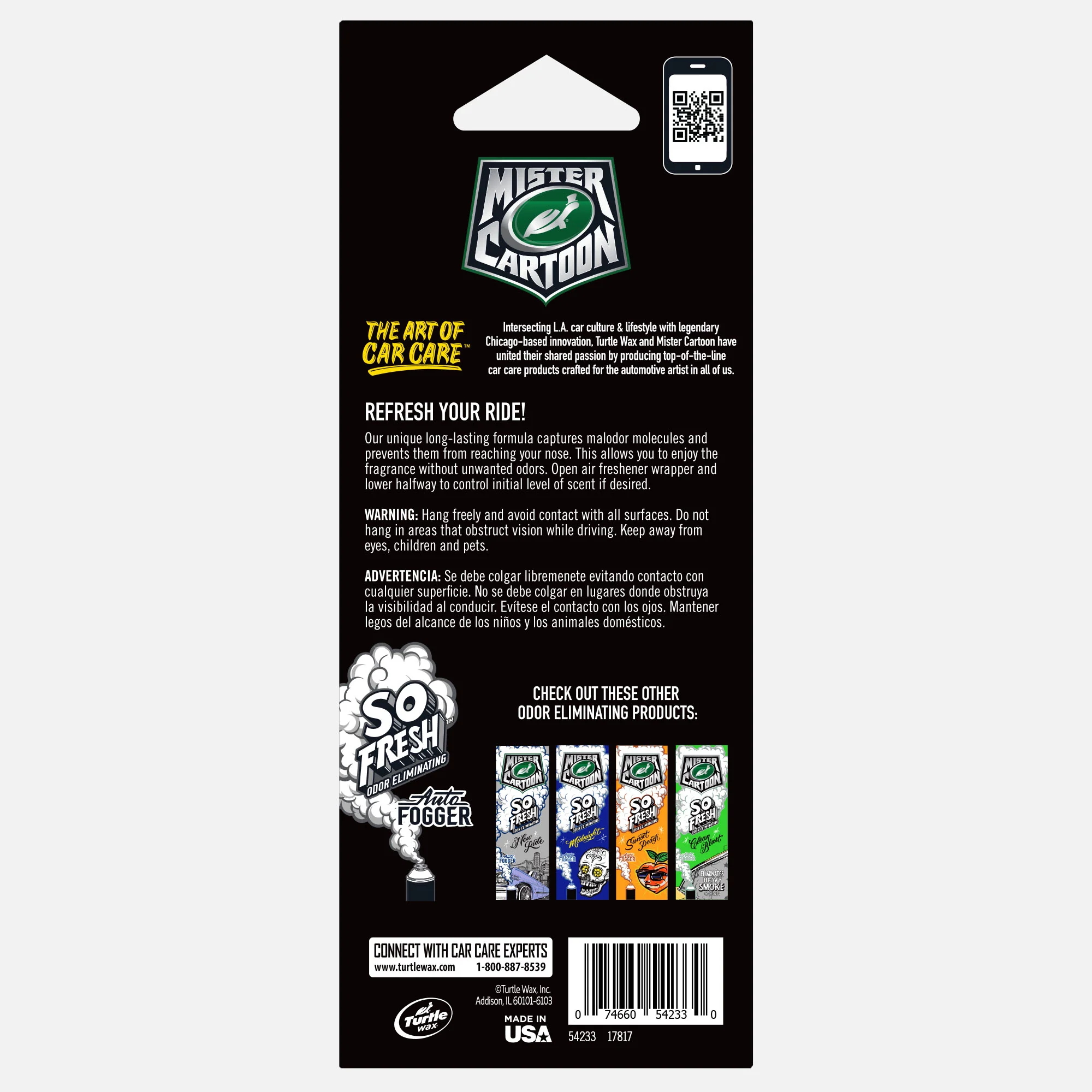 Paper Air Freshener Midnight (3 pack) - Image 7