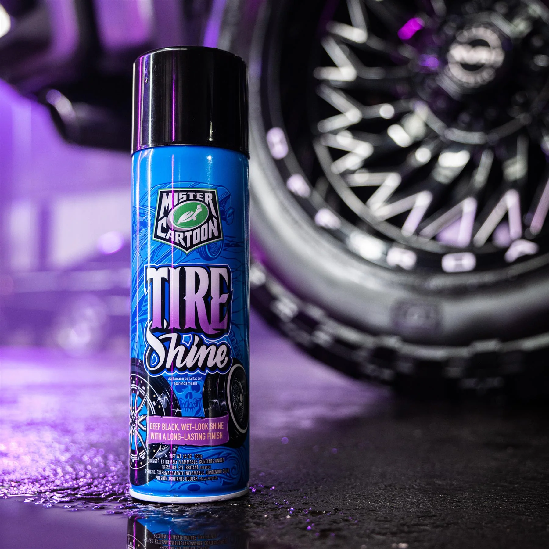 Mister Cartoon Tire Shine, 14 fl oz - Image 7