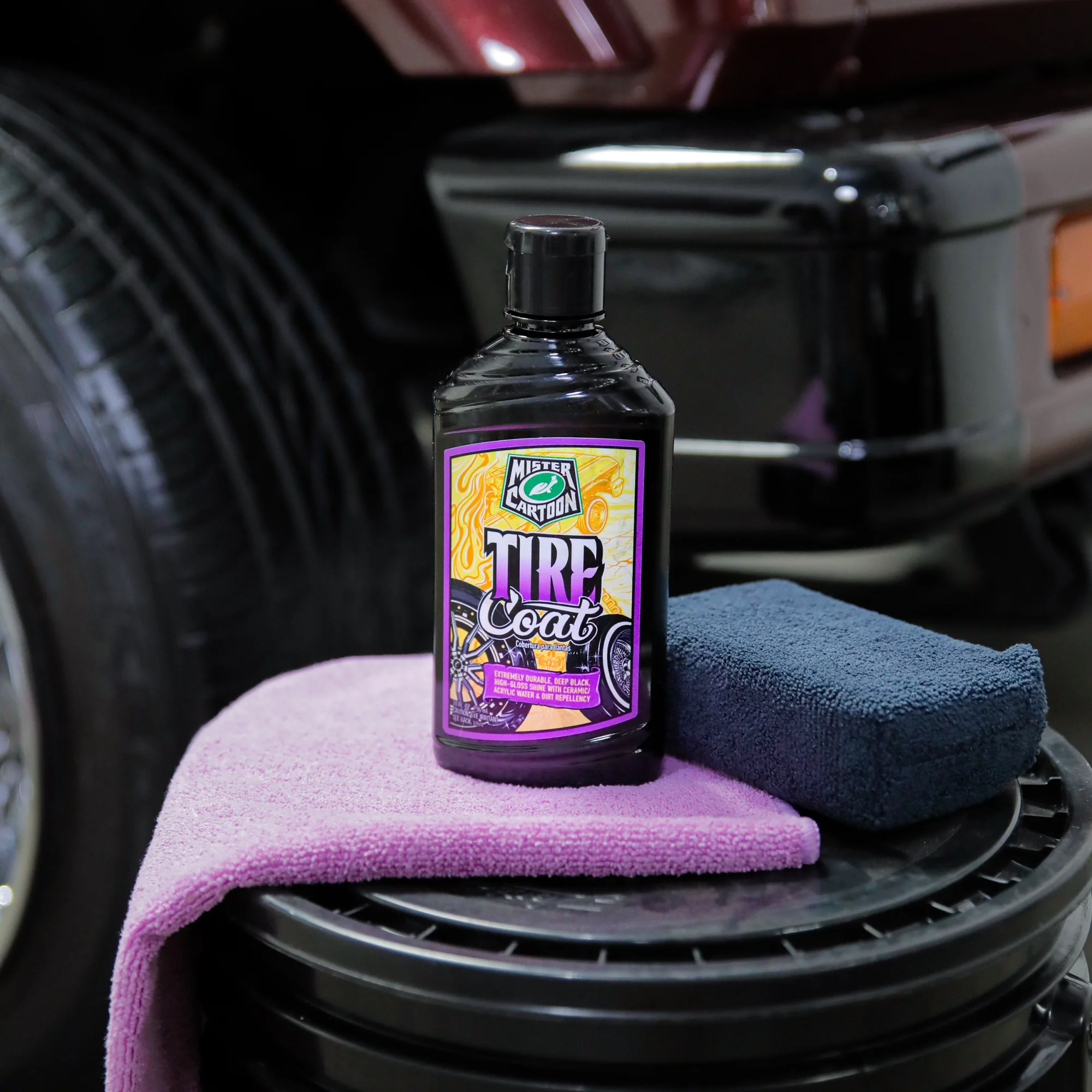 Mister Cartoon Tire Coat, 10 fl oz - Image 5